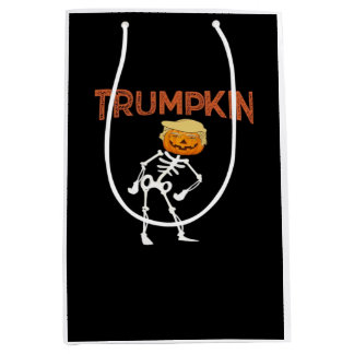 Trumpkin Halloween Funny Classic Medium Gift Bag