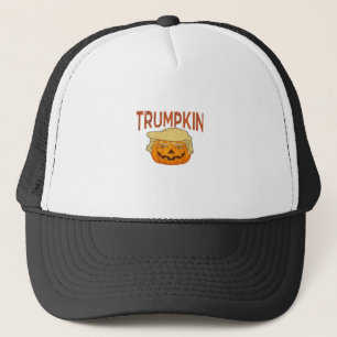 Trumpkin Halloween Funny Classic – Sloth Mask Desi Trucker Hat