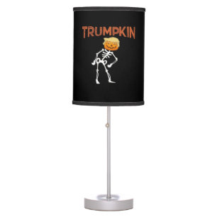 Trumpkin Halloween Funny Classic Table Lamp