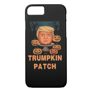 Trumpkin Halloween – Funny Political Pumpkin Desi iPhone 8/7 Case