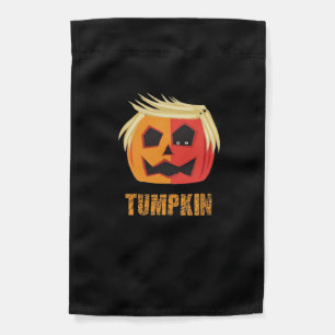 Trumpkin Halloween Garden Flag