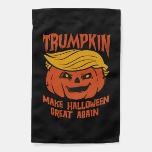 Trumpkin Halloween - Make Halloween Great Again Cl Garden Flag