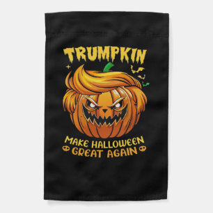 Trumpkin Halloween - Make Halloween Great Again Cl Garden Flag