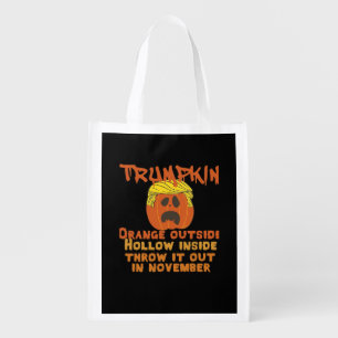 Trumpkin Inside Throw Out November Classic Grocery Bag