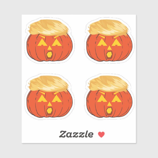 Trumpkin Jack O'Lantern Sticker (Sheet)