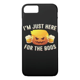 Trumpkin Just For The Boos Halloween Costume iPhone 8/7 Case
