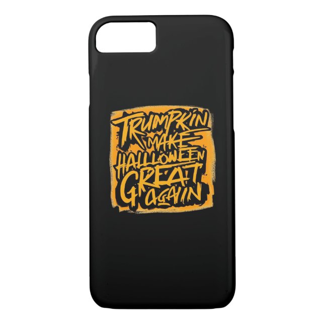 Trumpkin Make Halloween Great Again – Autumn Sloth Case-Mate iPhone Case (Back)