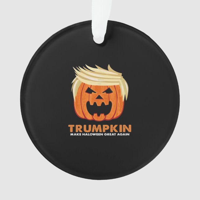 Trumpkin Make Halloween Great Again Classic – Limi Ornament (Front)