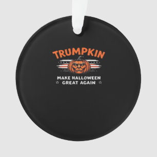 Trumpkin Make Halloween Great Again Classic Ornament