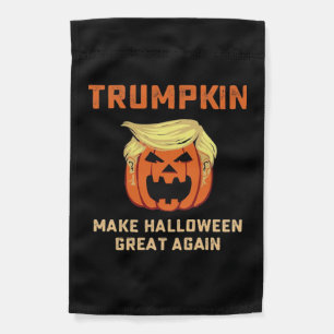 Trumpkin Make Halloween Great Again – Classic Pump Garden Flag