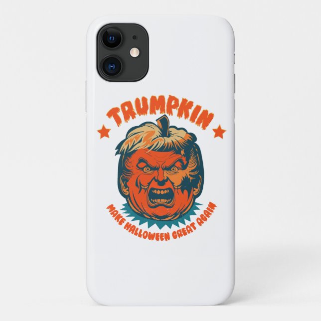 trumpkin make halloween great again funny Case-Mate iPhone case (Back)