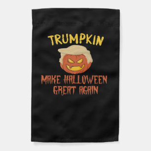 Trumpkin Make Halloween Great Again – Funny Costum Garden Flag