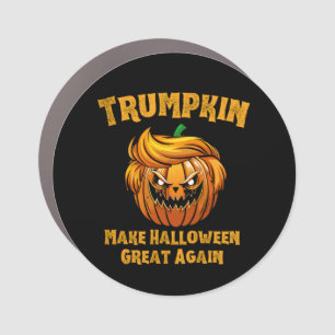 Trumpkin Make Halloween Great Again Funny Politics Car Magnet