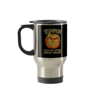 Trumpkin Make Halloween Great Again Funny Pumpkin  Travel Mug
