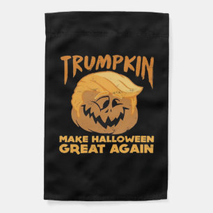Trumpkin Make Halloween Great Again Halloween Desi Garden Flag