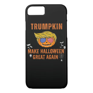 Trumpkin Make Halloween Great Again, Halloween Pu iPhone 8/7 Case