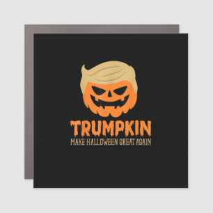 Trumpkin Make Halloween Great Again Jack O Lantern Car Magnet