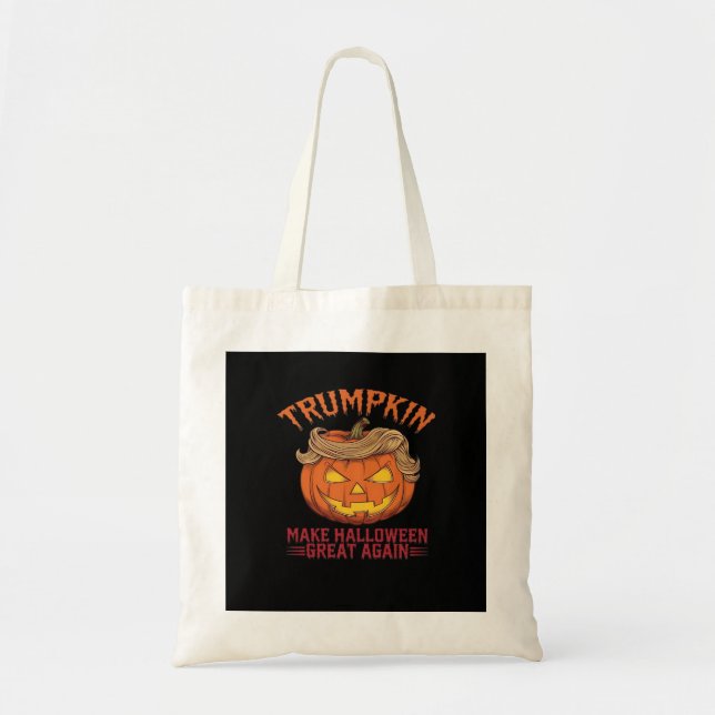Trumpkin Make Halloween Great Again - Sarcastic Sa Tote Bag (Front)