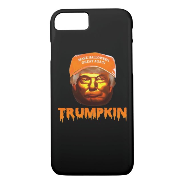 Trumpkin Make Halloween Great Again Sloth Case-Mate iPhone Case (Back)