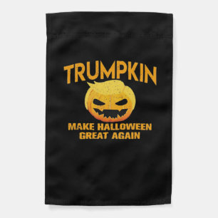 Trumpkin Make Halloween Great Again – Sloth Parody Garden Flag