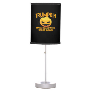 Trumpkin Make Halloween Great Again – Sloth Parody Table Lamp