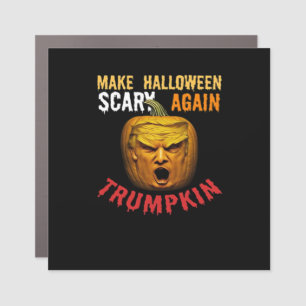 Trumpkin Make Halloween Scary Again – Funny Donald Car Magnet
