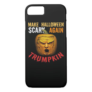 Trumpkin Make Halloween Scary Again – Funny Donald iPhone 8/7 Case