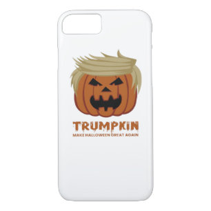 Trumpkin – Make Halloweens Great Again Funny Pumpk iPhone 8/7 Case