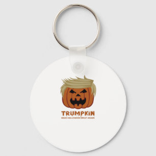Trumpkin – Make Halloweens Great Again Funny Pumpk Keychain