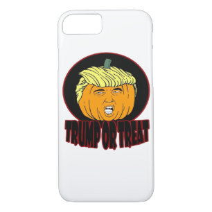 Trumpkin Or Treat Halloween Trumpkin Trick Or Trea iPhone 8/7 Case