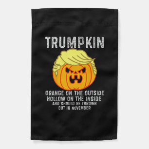 Trumpkin Outside The Inside Garden Flag
