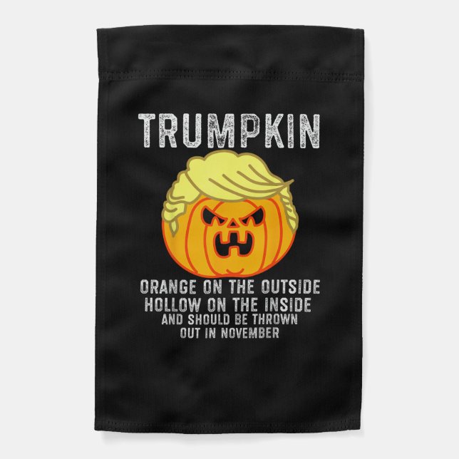 Trumpkin Outside  The Inside Garden Flag (Front)