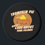 Trumpkin Pie Make Halloween Great Again Trumpkin P Magnet<br><div class="desc">A “Trumpkin Pie Make Halloween Great Again” fillings design. Quirky,  witty,  and festive.</div>