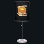 Trumpkin Pie Make Halloween Great Again Trumpkin P Table Lamp<br><div class="desc">A “Trumpkin Pie Make Halloween Great Again” fillings design. Quirky,  witty,  and festive.</div>