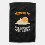 Trumpkin Pie Make Thanksgiving Great Again Pumpkin Garden Flag