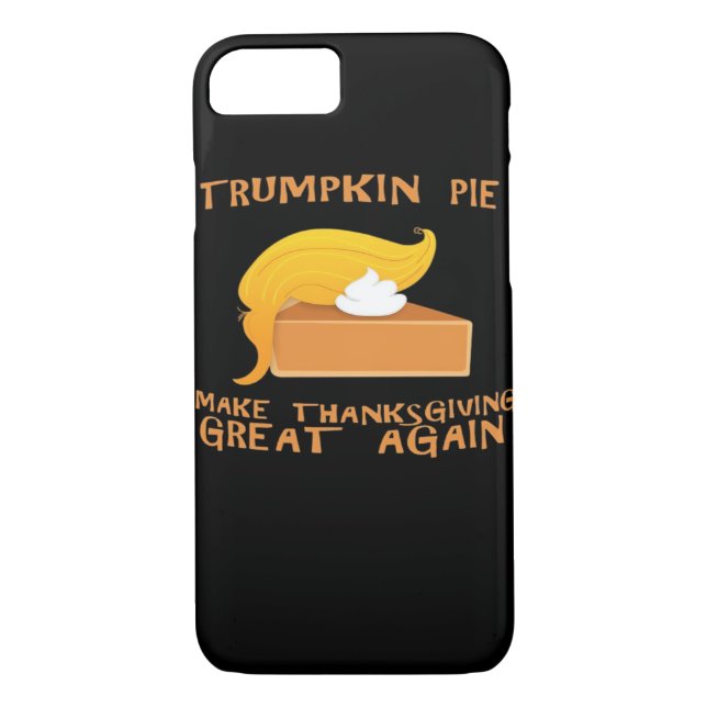 Trumpkin Pie Thanksgiving  Case-Mate iPhone Case (Back)