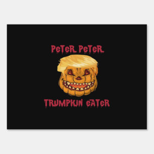 Trumpkin Pumpkin Eater Classic Sign