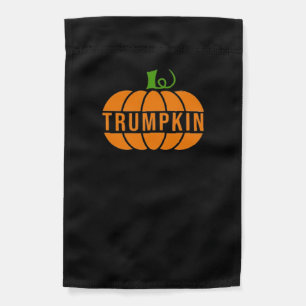 Trumpkin Pumpkin Garden Flag
