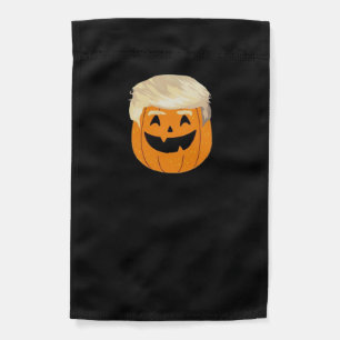 Trumpkin Pumpkin Halloween Classic Garden Flag