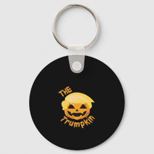 Trumpkin Pumpkin Halloween Design – Sloth Costume Keychain