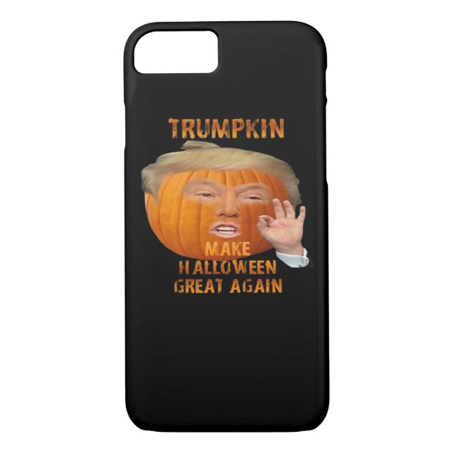Trumpkin Pumpkin Make Halloween Great Again  Case-Mate iPhone Case (Back)