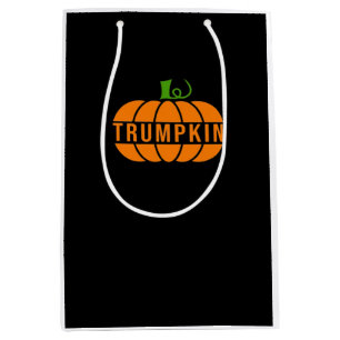 Trumpkin Pumpkin Medium Gift Bag