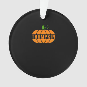 Trumpkin Pumpkin Ornament
