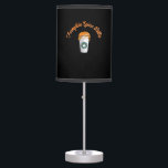 Trumpkin Pumpkin Spice Latte Holiday Coffee Table Lamp<br><div class="desc">A Trumpkin pumpkin spice latte holiday coffee design. Playful,  trendy,  and seasonal.</div>