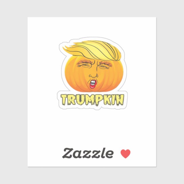 Trumpkin – Scary Good Pumpkin  Sticker (Sheet)