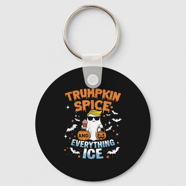 Trumpkin Sce And Everything Ice Fall Autumn Hallow Keychain (Front)