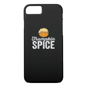 Trumpkin Spice Funny Political Halloween Joke iPhone 8/7 Case