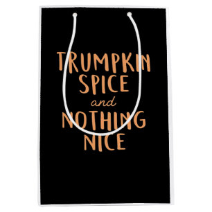 Trumpkin Spice Nice Medium Gift Bag