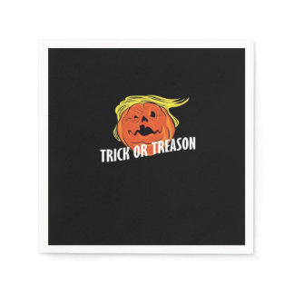 Trumpkin - Trick Or Treason  Halloween  Napkins