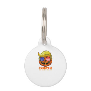 Trumpkin Usa Make Halloween Great Again Funny Pet ID Tag